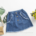 Bodysuit Eur-american Style Comfortable Children Cute Jeans Skirt Supplier